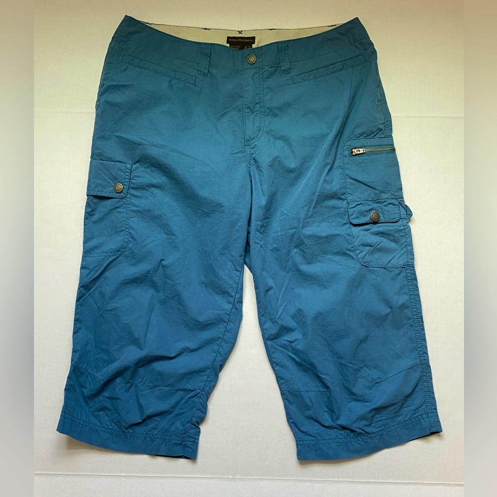 Royal Robbins Hiking/Outdoors Wide Leg Cargo Capris